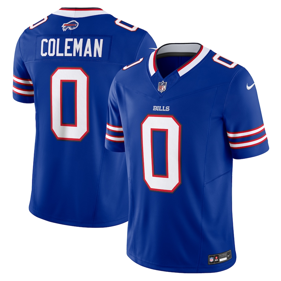 Men's Buffalo Bills Keon Coleman Nike Royal Team Vapor F.U.S.E. Limited Jersey - ujerseystore