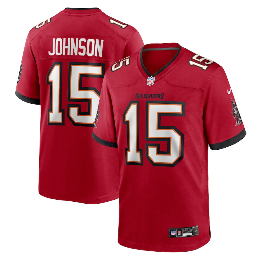 Men's Tampa Bay Buccaneers Tez Johnson Nike Red Team Game Jersey - ujerseystore