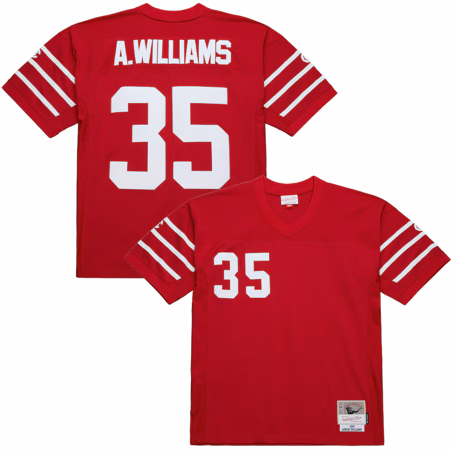 Men's Arizona Cardinals Aeneas Williams Mitchell & Ness Cardinal 1994 Legacy Replica Jersey - ujerseystore