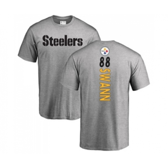 Football Pittsburgh Steelers #88 Lynn Swann Ash Backer T-Shirt - ujerseystore