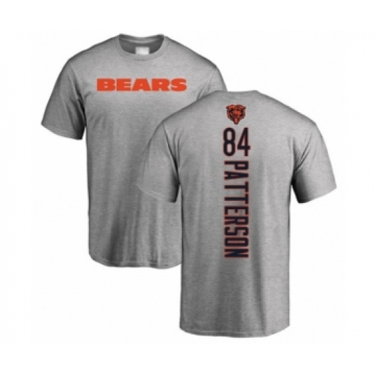 Football Chicago Bears #84 Cordarrelle Patterson Ash Backer T-Shirt - ujerseystore
