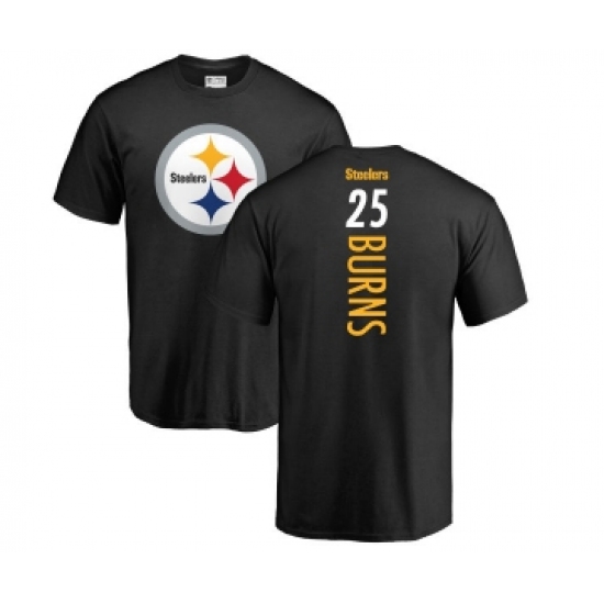 Football Pittsburgh Steelers #25 Artie Burns Black Backer T-Shirt - ujerseystore