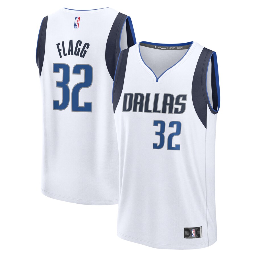 Men's Dallas Mavericks Cooper Flagg Fanatics White 2025 NBA Draft First Round Pick Fast Break Replica Jersey - Association Edition - ujerseystore