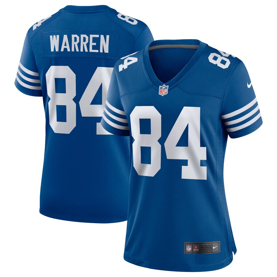 Women's Indianapolis Colts Tyler Warren Nike Royal Alternate Game Jersey - ujerseystore