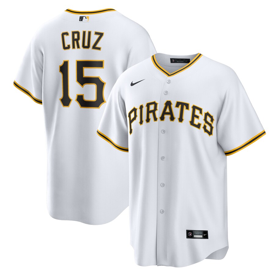Youth Pittsburgh Pirates Oneil Cruz Nike White Home Replica Jersey - ujerseystore