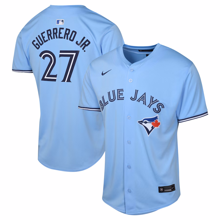 Youth Toronto Blue Jays Vladimir Guerrero Jr. Nike Powder Blue Alternate 2 Limited Player Jersey - ujerseystore