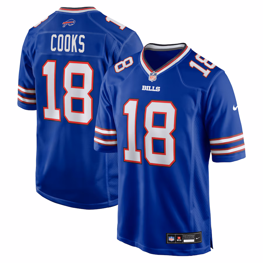 Men's Buffalo Bills Brandin Cooks Nike Royal Team Game Jersey - ujerseystore