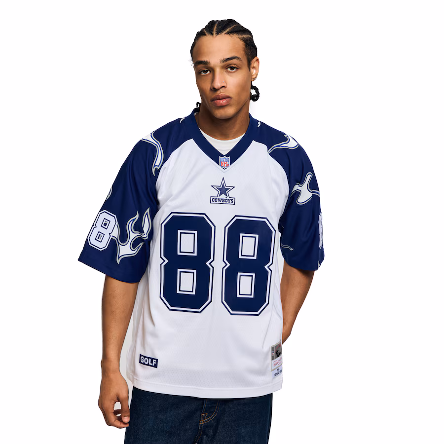 Unisex Dallas Cowboys Michael Irvin Mitchell & Ness x Golf Wang White 1994 Legacy Fashion Jersey - ujerseystore
