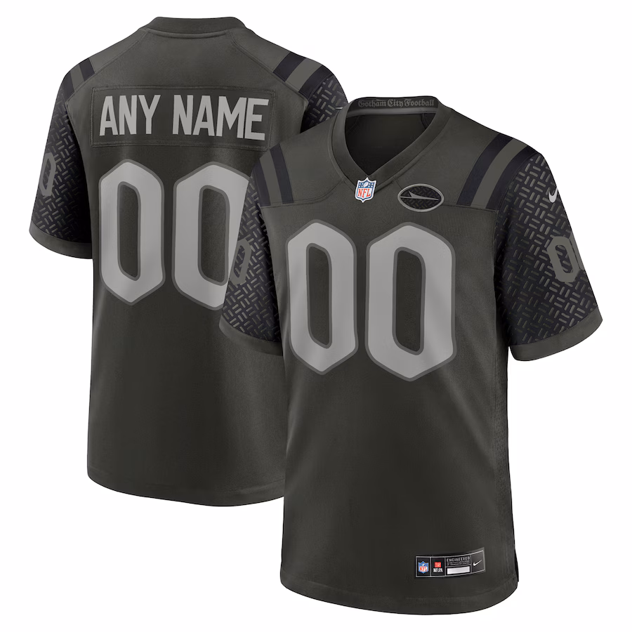 Men's New York Jets Nike Green 2025 Rivalries Collection Custom Game Jersey - ujerseystore