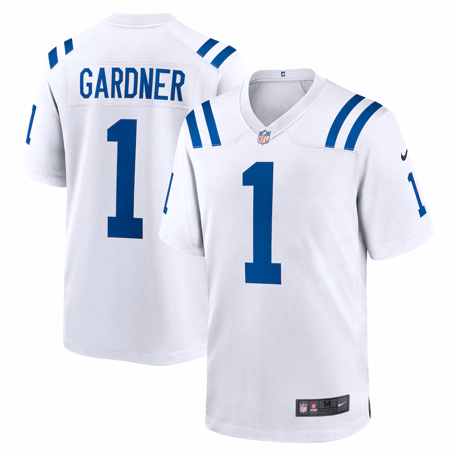Men's Indianapolis Colts Ahmad Sauce Gardner Nike White Game Jersey - ujerseystore